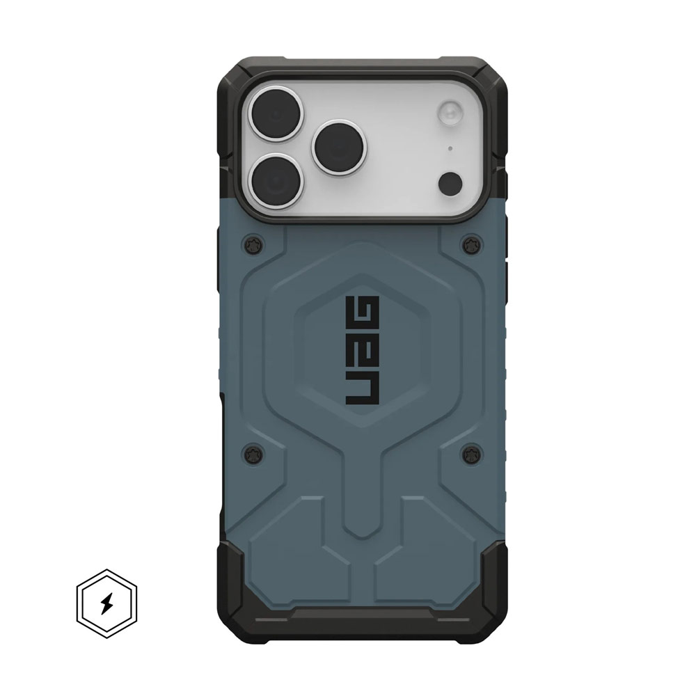 Picture of Apple iPhone 17 Pro Max 6.9 Case | UAG Pathfinder Magsafe Compatible Drop Proof Case for iPhone 17 Pro Max 6.9 (Cloud Blue)