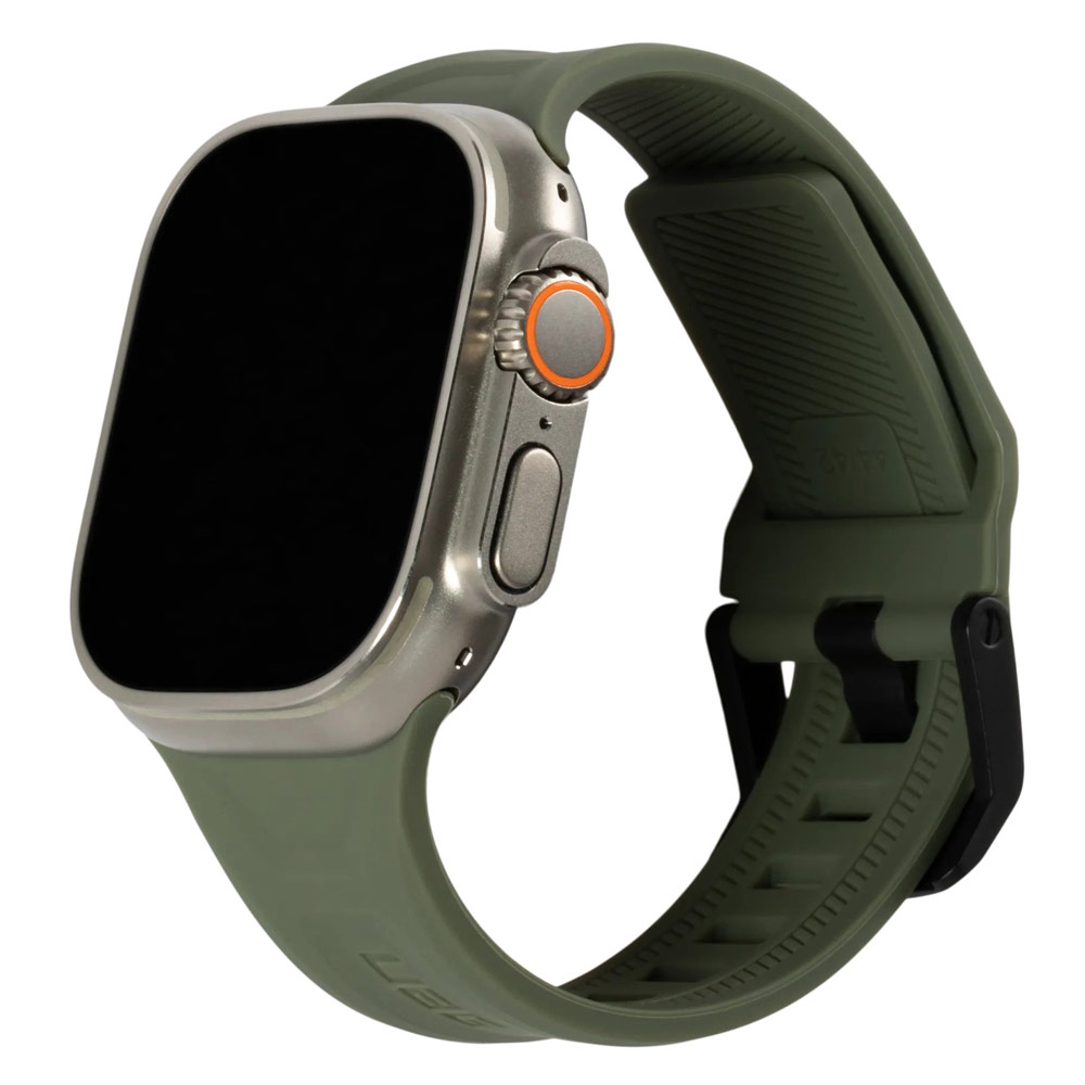 Picture of Apple Watch 49mm	Ultra 2  | UAG Scout Silicone Strap for Apple Watch 49mm Ultra (Foliage Green)