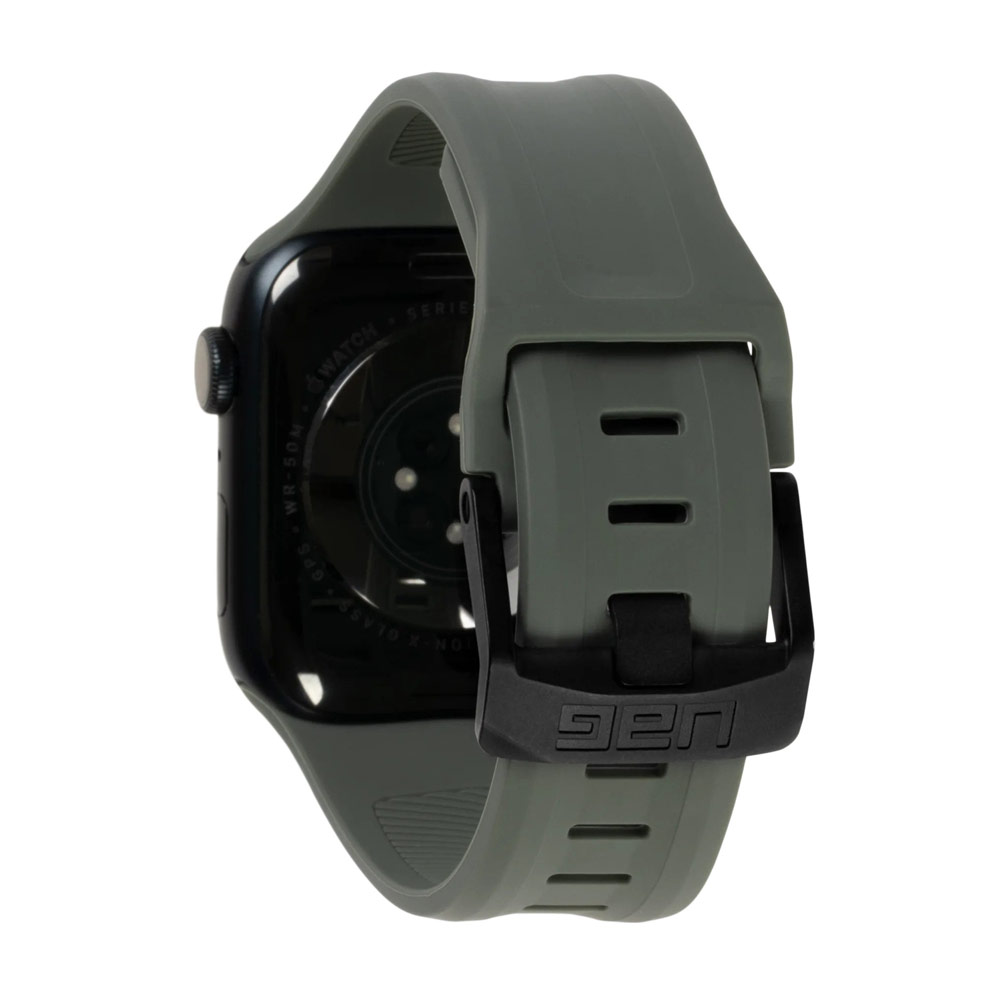 Picture of Apple Watch 49mm	Ultra 2  | UAG Scout Silicone Strap for Apple Watch 49mm Ultra (Foliage Green)