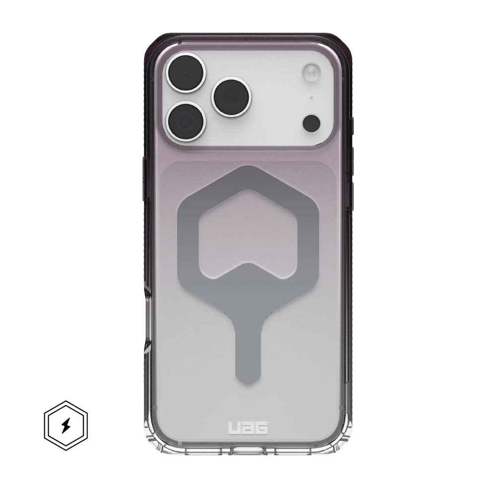 Picture of Apple iPhone 17 Pro Max 6.9 Case | UAG Plyo Magsafe Compatible Drop Proof Clear Case for iPhone 17 Pro Max 6.9 (Black Clear Ombre)