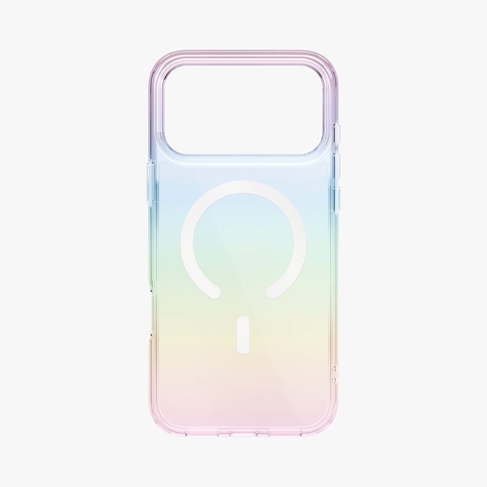 Picture of Apple iPhone 17 Pro Max 6.9 Case | Uniq Iridescia Magclick Protection Holography Case for iPhone 17 Pro Max 6.9 (Holo Quartz)