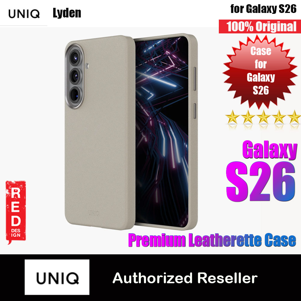 Picture of Uniq Lyden Vegan Leather MagClick Charging Case for Samsung Galaxy S26 (Clay) Samsung Galaxy S26- Samsung Galaxy S26 Cases, Samsung Galaxy S26 Covers, iPad Cases and a wide selection of Samsung Galaxy S26 Accessories in Malaysia, Sabah, Sarawak and Singapore 