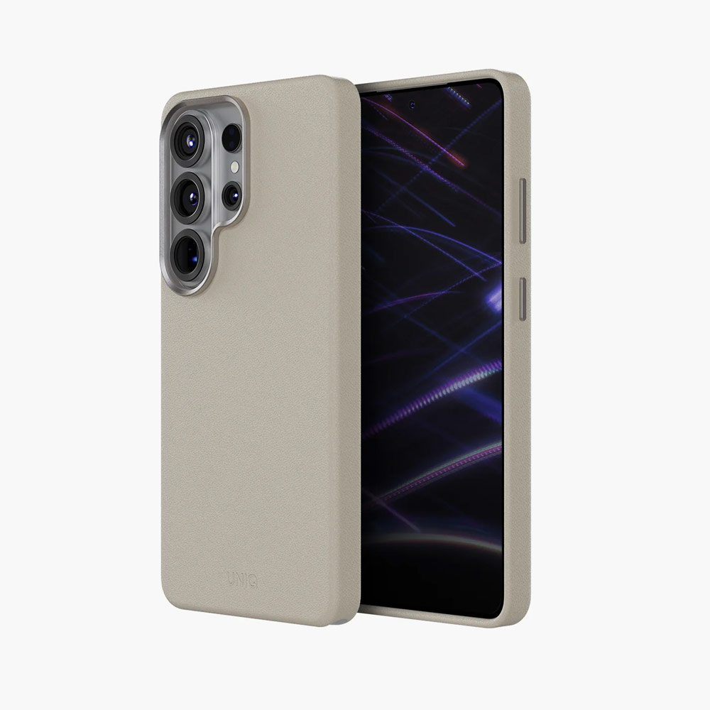 Picture of Samsung Galaxy S26 Ultra Case | Uniq Lyden Vegan Leather MagClick Charging Case for Samsung Galaxy S26 Ultra (Clay)