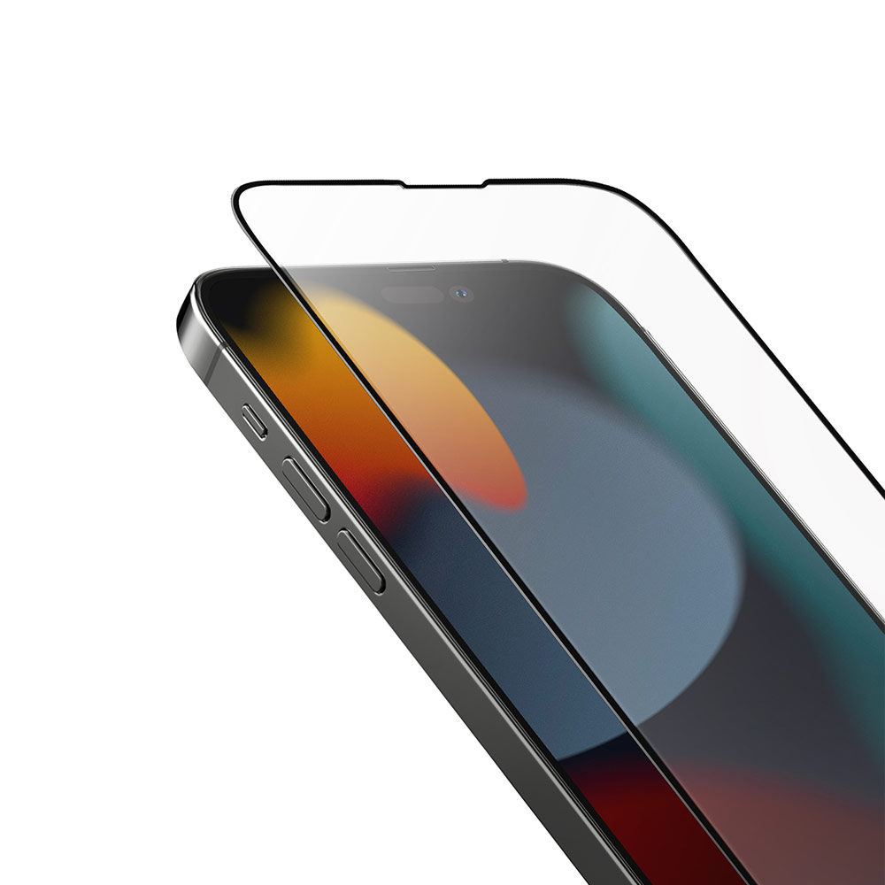 Picture of Apple iPhone 14 6.1 Screen Protector | Uniq Optix Matte HD Clear 2.85D Tempered Glass Screen Protector for iPhone 14 6.1 (Matte )