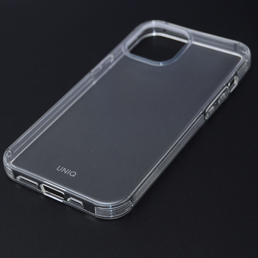 Picture of Apple iPhone 12 Pro Max 6.7 Case | Uniq Air Fender Slim Ultra Light Flex Soft Drop Protection Case for iPhone 12 Pro Max 6.7 (Clear)