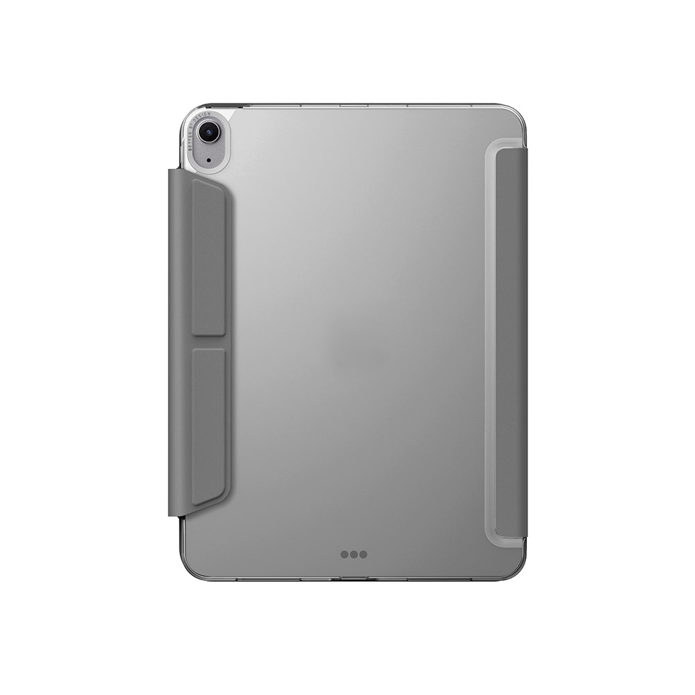 Picture of Apple iPad Air 11 M3 2025 Case | Uniq Camden Click Flip Cover Stand Case for iPad Air 11 M2 M3 2024 2025 (Grey)