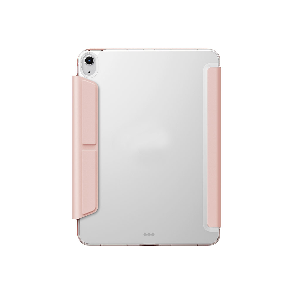 Picture of Apple iPad Air 11 M3 2025 Case | Uniq Camden Click Flip Cover Stand Case for iPad Air 11 M2 2024 M2 2025 (Pink)