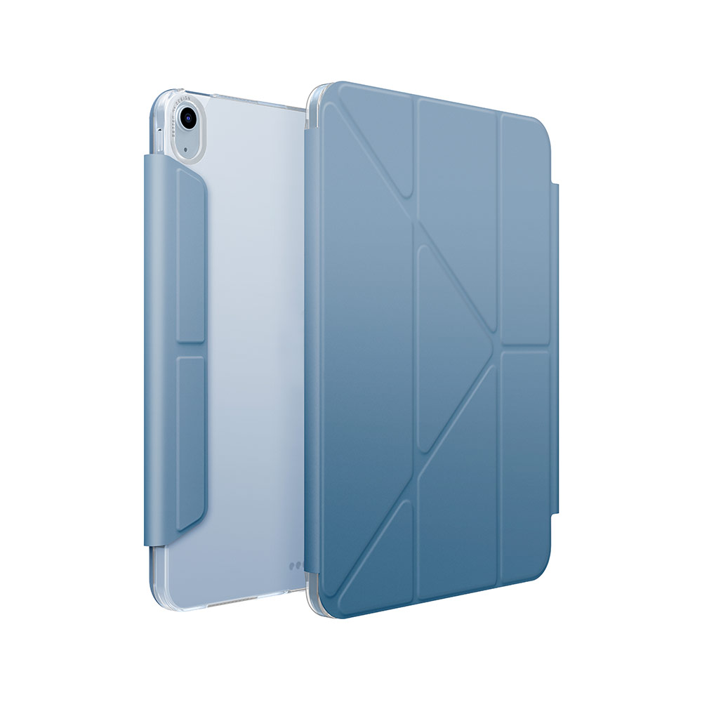 Picture of Apple iPad Air 13 M3 2025 Case | Uniq Camden Click Flip Cover Stand Case for iPad Air 13 M2 2024 M3 2025 (Blue)