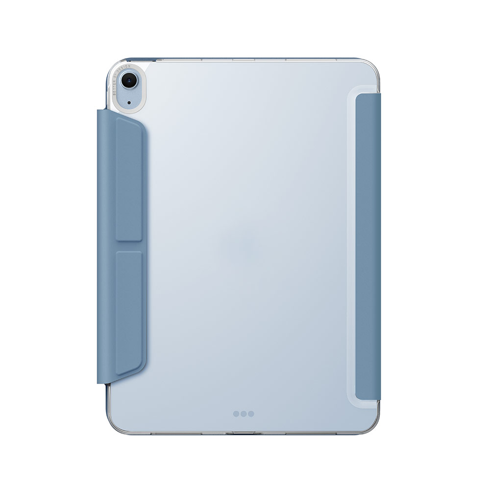 Picture of Apple iPad Air 13 M3 2025 Case | Uniq Camden Click Flip Cover Stand Case for iPad Air 13 M2 2024 M3 2025 (Blue)