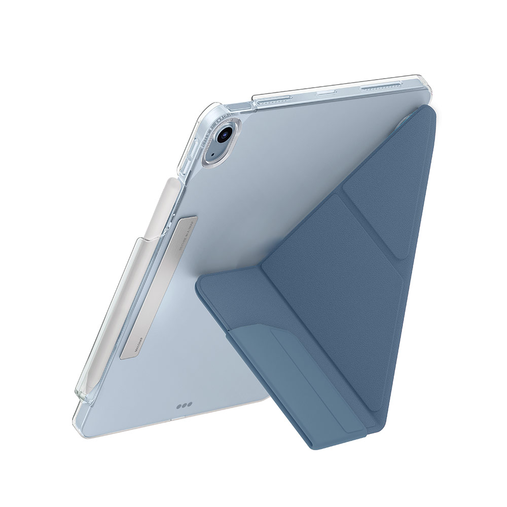 Picture of Apple iPad Air 13 M3 2025 Case | Uniq Camden Click Flip Cover Stand Case for iPad Air 13 M2 2024 M3 2025 (Blue)