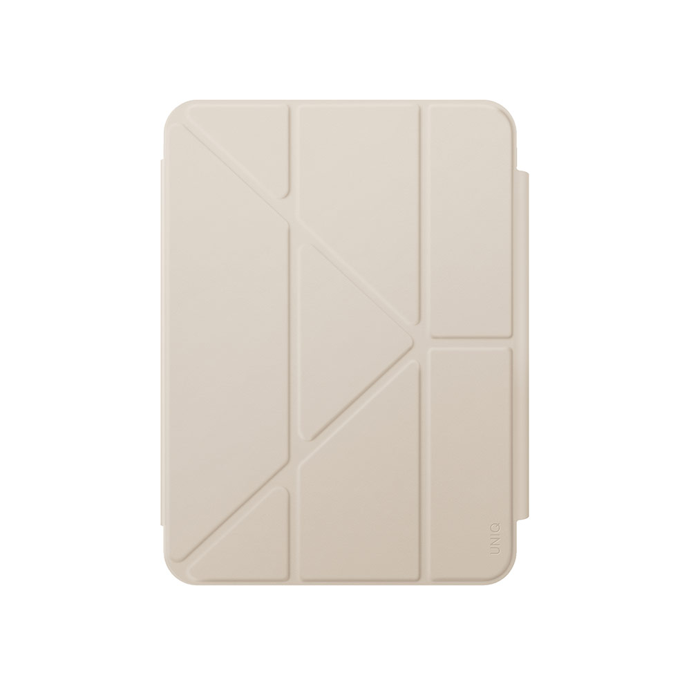 Picture of Apple iPad Air 10.9 2020 Case | Uniq Camden Click Flip Cover Stand Case for iPad Air 10.9 4th Gen 5th Gen 2020 2022 (Ivory)
