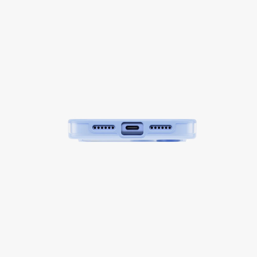 Picture of Apple iPhone 18 Pro Case | Uniq Clario MagClick Eco-Friendly Drop Protection Case with Camera Control Button for iPhone 18 Pro 6.3 - Cool Blue