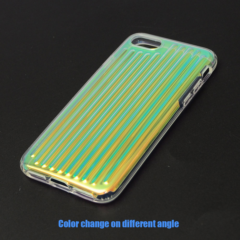 Picture of Apple iPhone 7 4.7 Case | Uniq Coehl Clear Holography  Protection Case Colorful Case for iPhone SE 2020 iPhone 7 iPhone 8 iPhone SE 2022 (Linear)