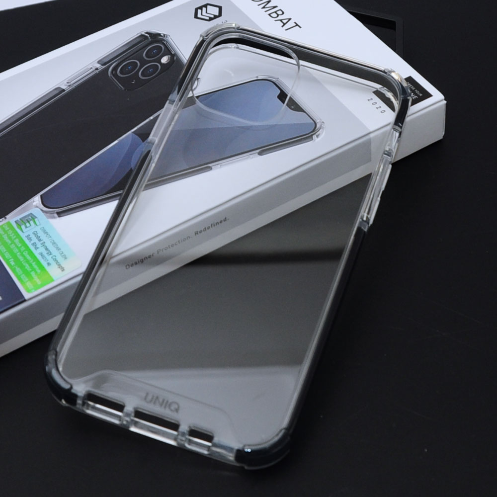 Picture of Apple iPhone 12 Pro Max 6.7 Case | Uniq Combat Ultra Tough Drop Protection Case for iPhone 12 Pro Max 6.7 (Black)