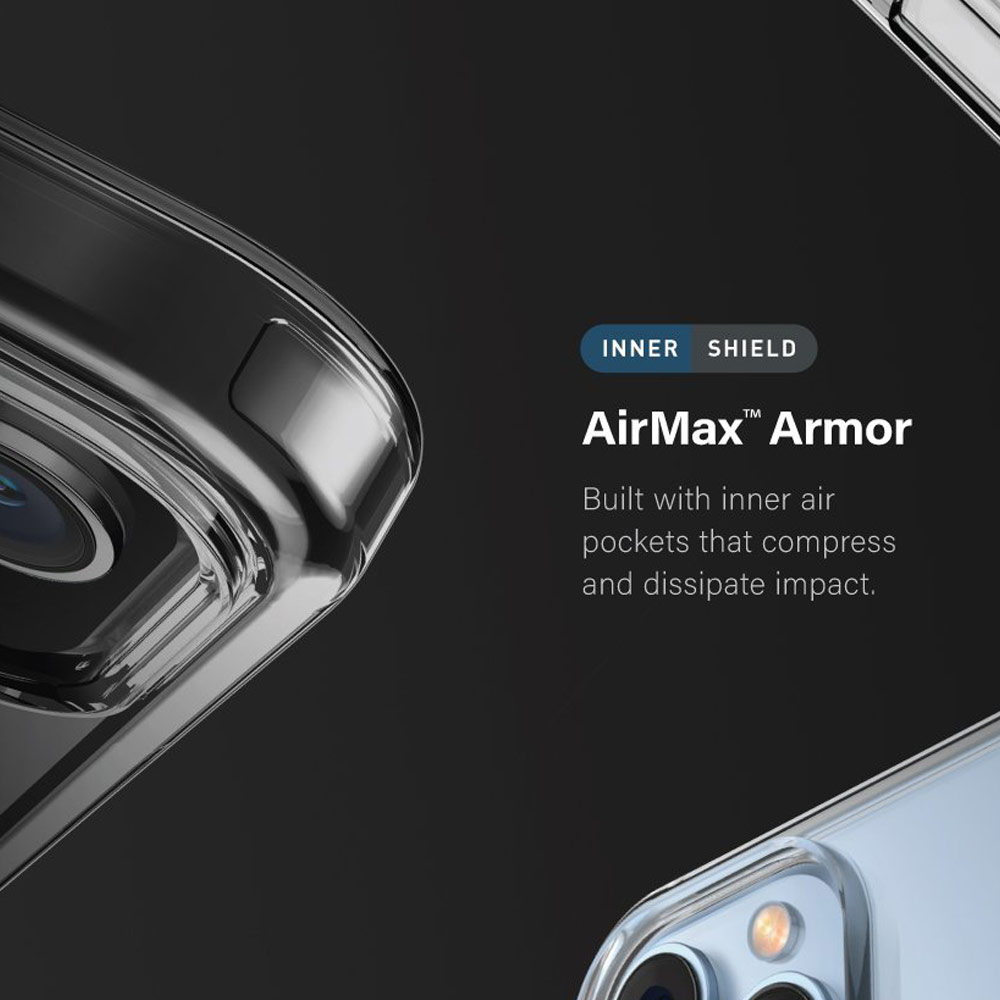 Picture of Apple iPhone 13 Pro 6.1 Case | Uniq Clarion Dual Defense Ultra Tough Drop Protection Case for iPhone 13 Pro 6.1 (Clear)