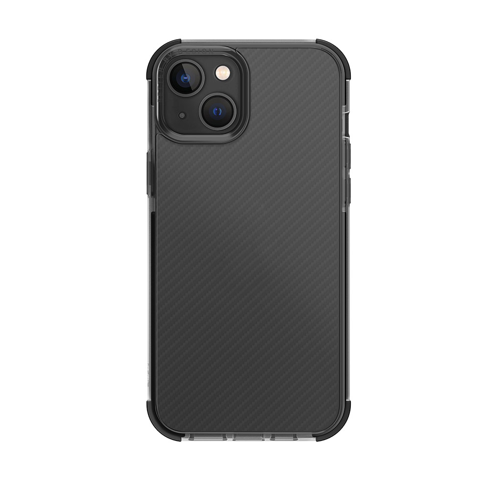 Picture of Apple iPhone 14 Plus 6.7 Case | Uniq Combat Hybrid Ultra Tough Drop Protection Case for iPhone 14 Plus 6.7 (Aramid Smoke)