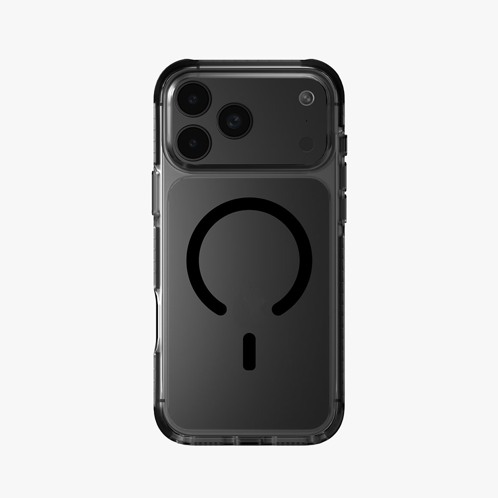 Picture of Apple iPhone 17 Pro Max 6.9 Case | Uniq Combat Triple-Layered Magclick Protective Case for iPhone 17 Pro Max 6.9 ( Carbon Black)