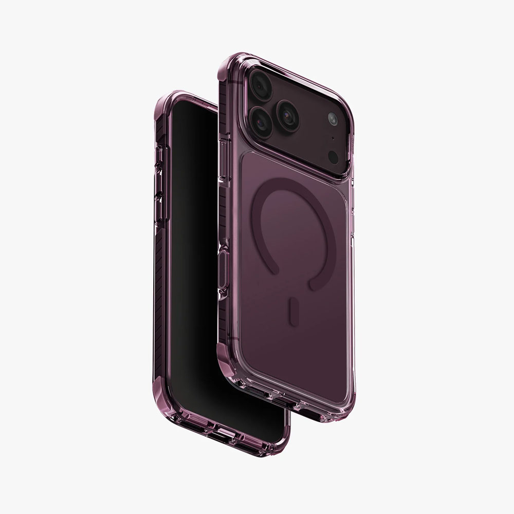 Picture of Apple iPhone 18 Pro Case | Uniq Combat Triple-Layered Protective MagClick Drop Protection Case with Camera Control Button for iPhone 18 Pro 6.3 - Deep Purple