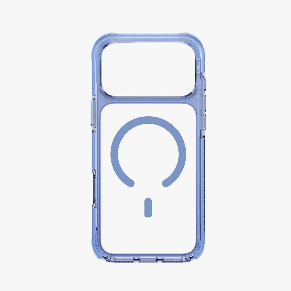 Picture of Apple iPhone 18 Pro Case | Uniq Combat Triple-Layered Protective MagClick Drop Protection Case with Camera Control Button for iPhone 18 Pro 6.3 - Polar Blue