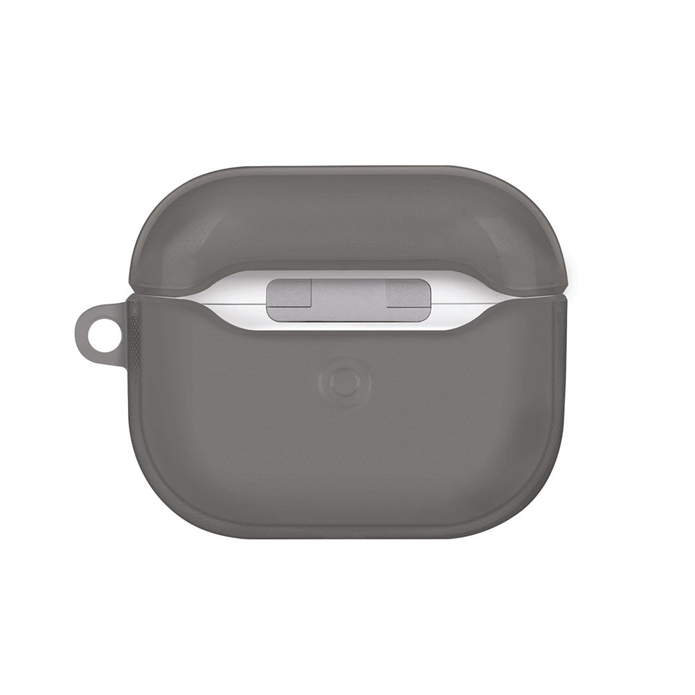 Picture of Apple Airpods 3 Case | Uniq Glase Drop Protection TPU Soft Case for Airpods 3 (Smoke)