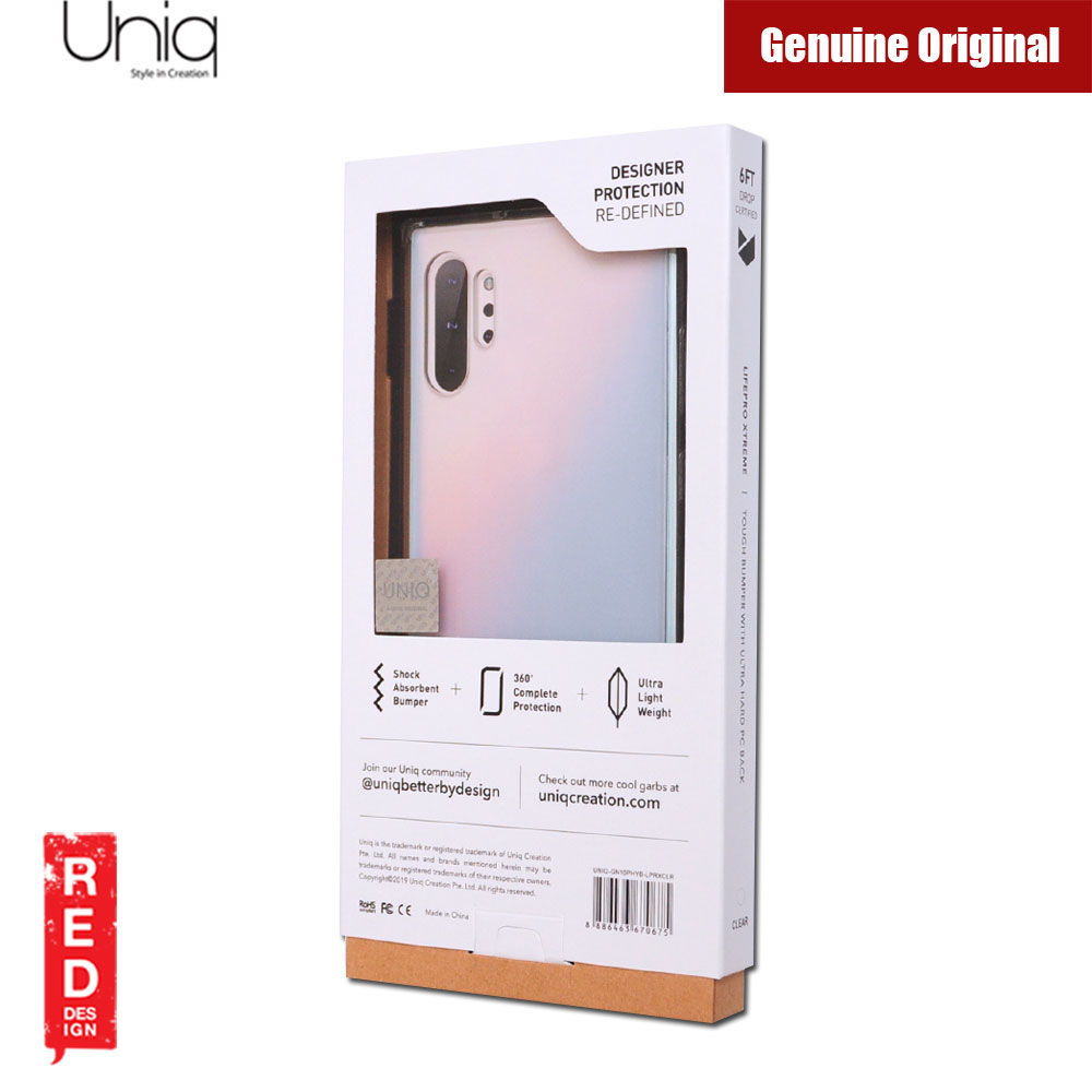 Picture of Samsung Galaxy Note 10 Plus Case | Uniq Lifepro Extreme Protection Case for Samsung Galaxy Note 10 Plus (Clear)