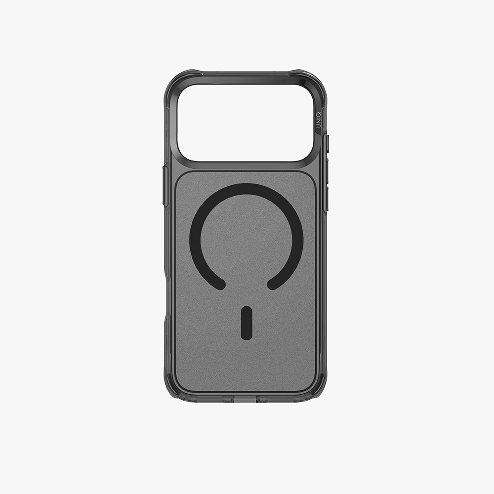 Picture of Apple iPhone 17 Pro Max 6.9 Case | Uniq LifePro Xtreme Hybrid Magclick Slim Thin Anti Finger Print Transparent Drop Protection Case for iPhone 17 Pro Max 6.9 (Frosted Smoke)