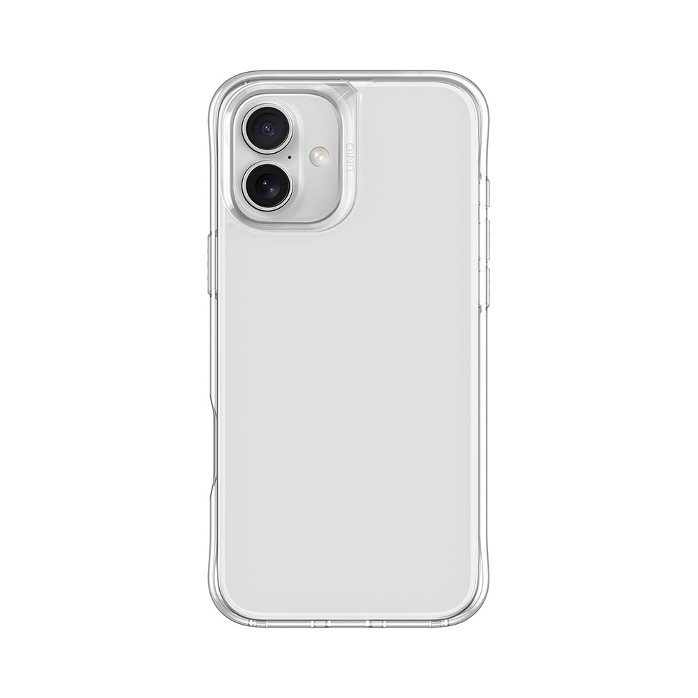 Picture of Apple iPhone 16 6.1 Case | Uniq LifePro Xtreme Slim Thin Clear Transparent Drop Protection Case for iPhone 16 6.1 (Clear)
