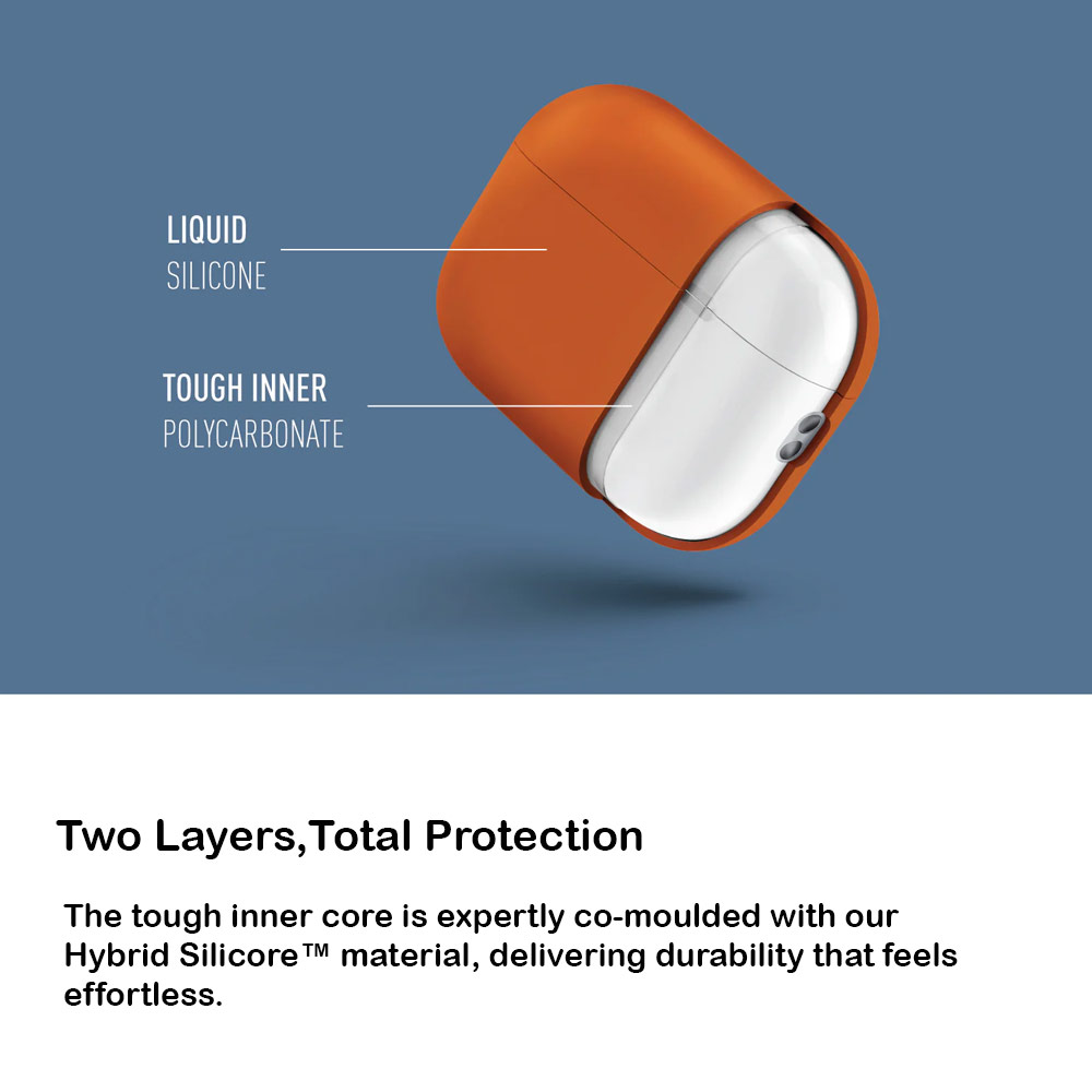 Picture of Apple Airpods Pro 3 Case | Uniq Lino Hybrid Silicone Case for Airpods Pro 3 3rd Gen 2025 (Green)