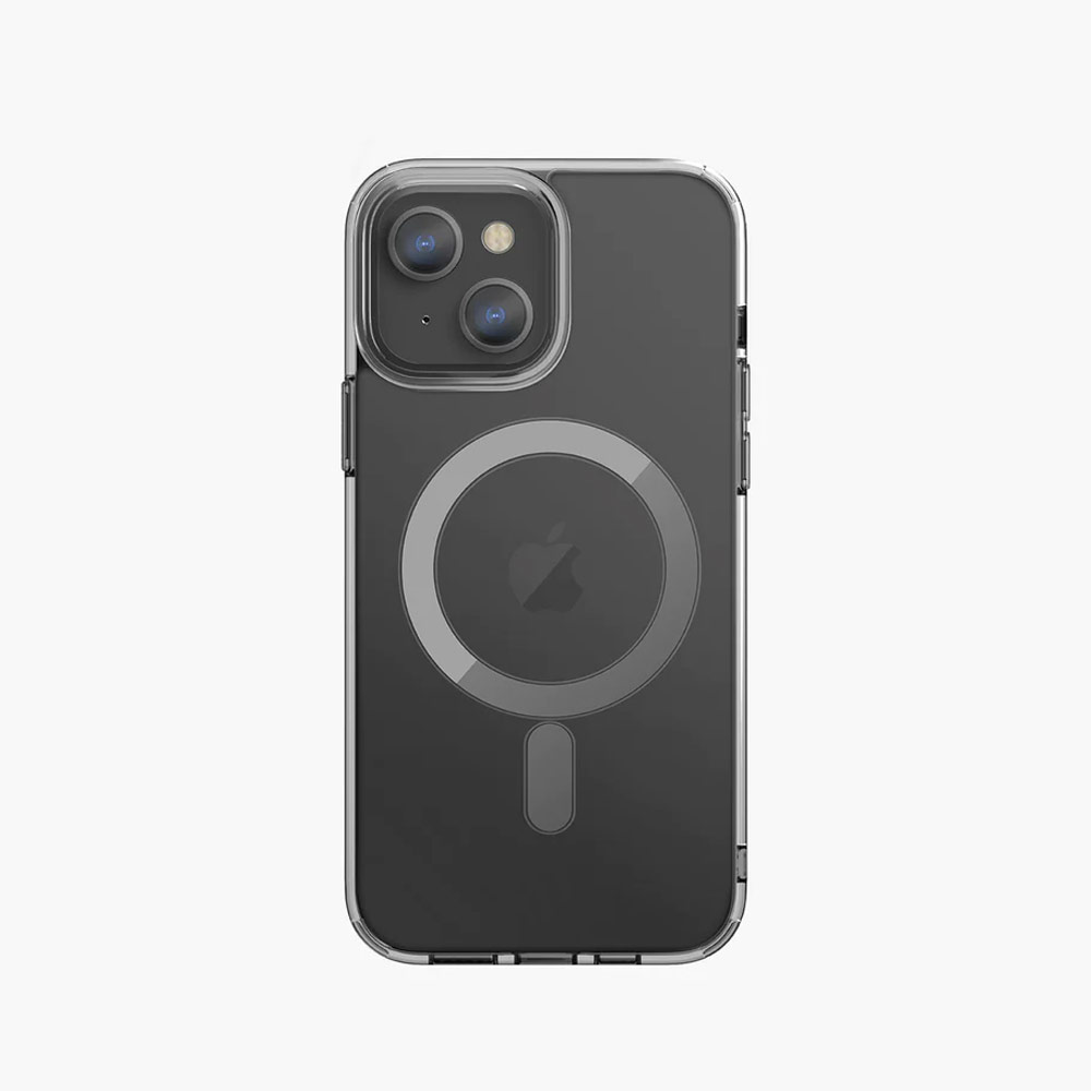 Picture of Apple iPhone 13 6.1 Case | Uniq LifePro Xtreme Drop Protection Magsafe Compatible Magnetic Case for iPhone 13 6.1 (Magsafe Compatible Smoke)