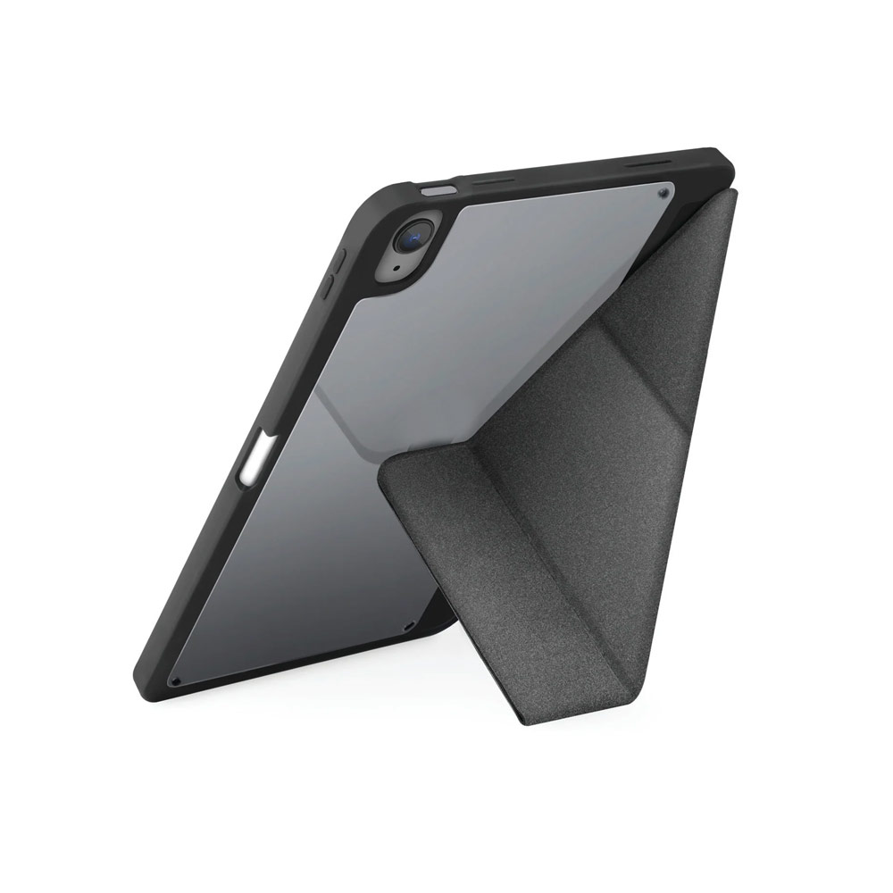 Picture of Apple iPad 10th Gen 10.9\" 2022 Case | Uniq Moven Hybrid Flip Cover Stand Case for Apple iPad 10.9 10th Gen 2022 (Grey)