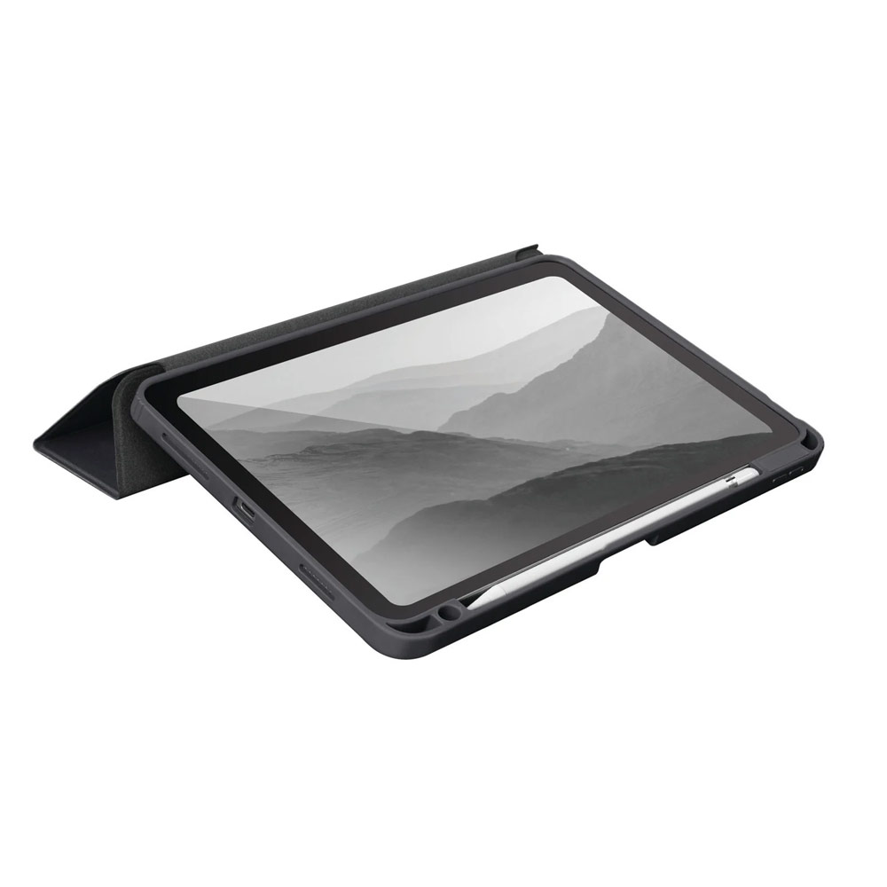 Picture of Apple iPad 10th Gen 10.9\" 2022 Case | Uniq Moven Hybrid Flip Cover Stand Case for Apple iPad 10.9 10th Gen 2022 (Grey)