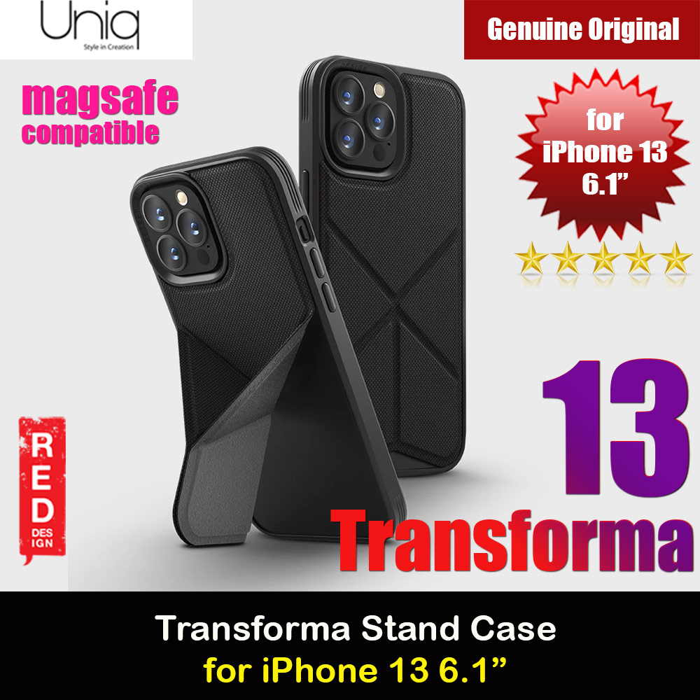 Picture of Uniq Transforma Drop Protection Stand Case Magsafe Compatible for iPhone 13 6.1 (Electric Blue) Apple iPhone 13 6.1- Apple iPhone 13 6.1 Cases, Apple iPhone 13 6.1 Covers, iPad Cases and a wide selection of Apple iPhone 13 6.1 Accessories in Malaysia, Sabah, Sarawak and Singapore 