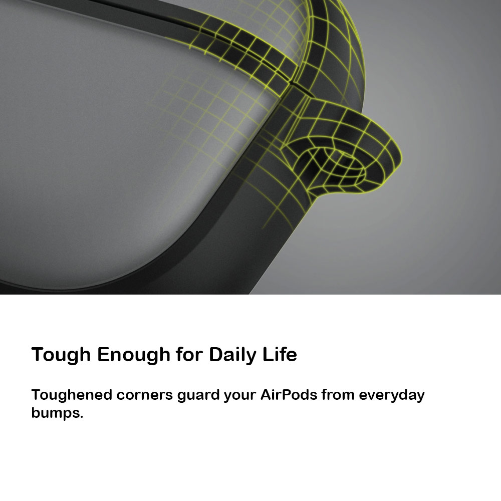 Picture of Apple Airpods Pro 3 Case | Uniq Veren Frosted Shield Case for Airpods Pro 3 3rd Gen 2025 (Chalk Frost)