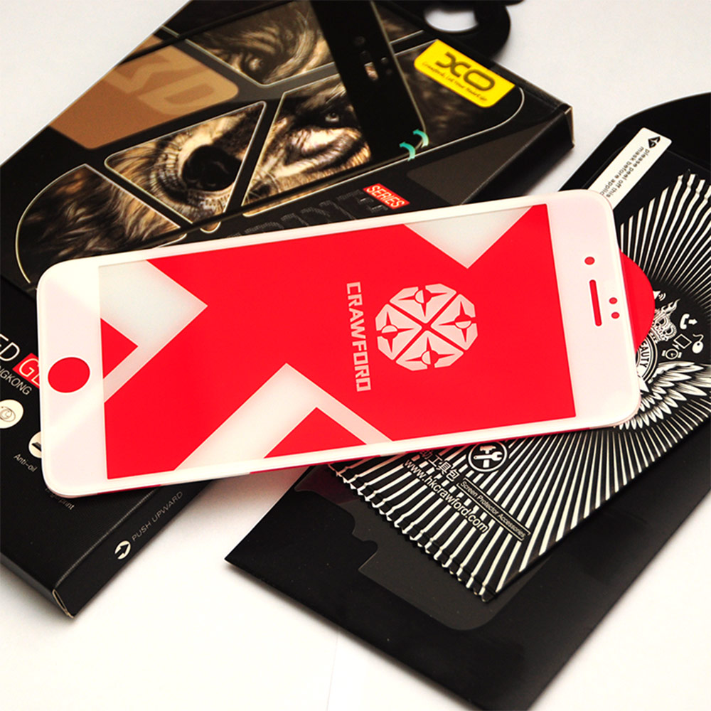 Picture of Apple iPhone 8 Plus | XO 3D Corning Tempered Glass for Apple iPhone 7 Plus iPhone 8 Plus 5.5 - White