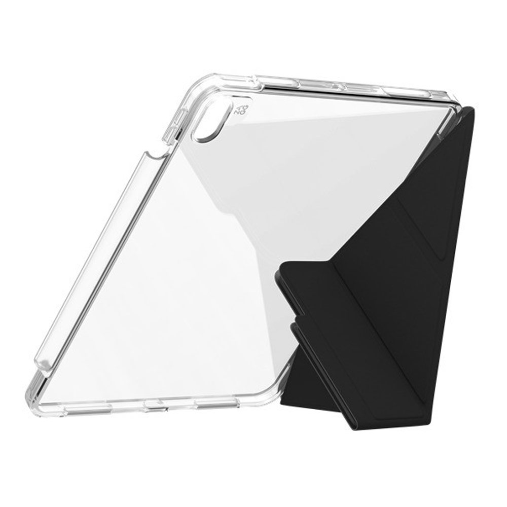 Picture of Apple iPad Air 11 M3 2025 Case | Zagg Crystal Palace Folio Protection Flip Stand Case for iPad Air 11 M2 2024 M3 2025 (Black)