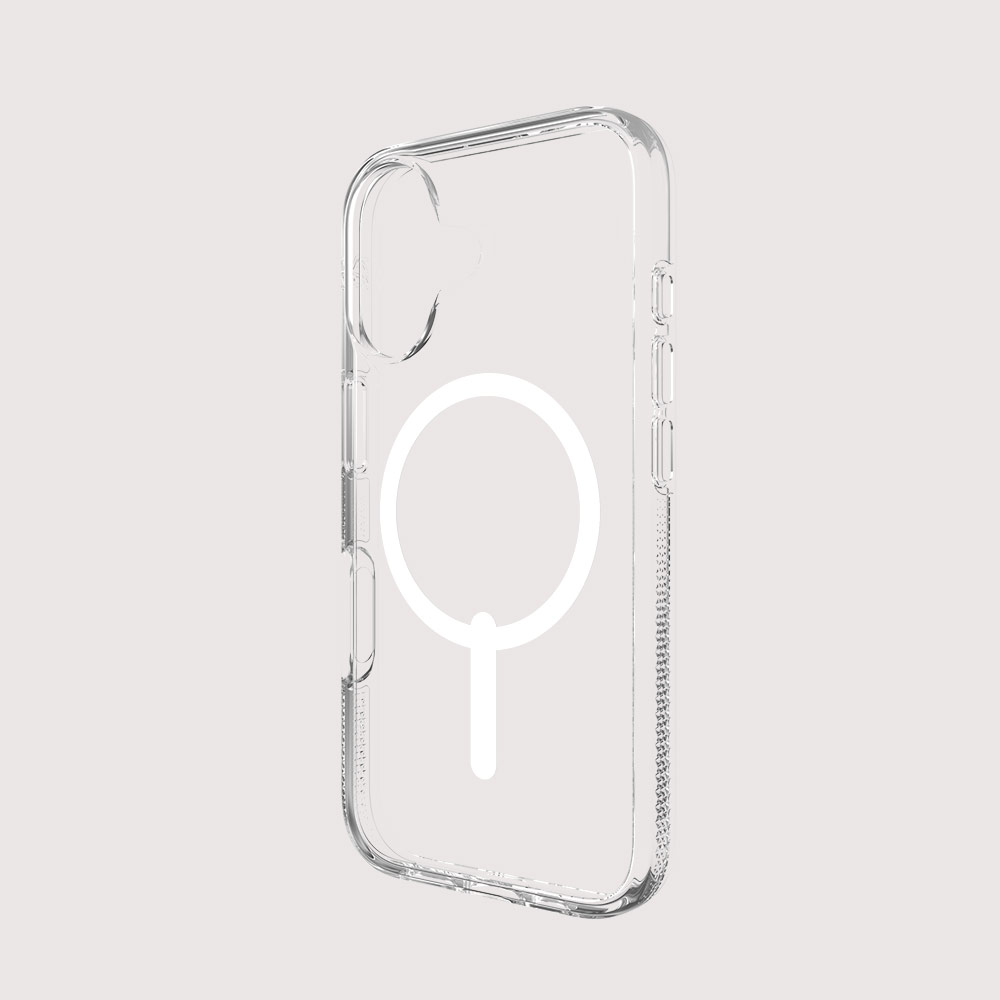 Picture of Apple iPhone 16 6.1 Case | Zagg Crystal Palace Snap Anti Yellow Magnetic Drop Protection Case for iPhone 16 6.1 (Clear)