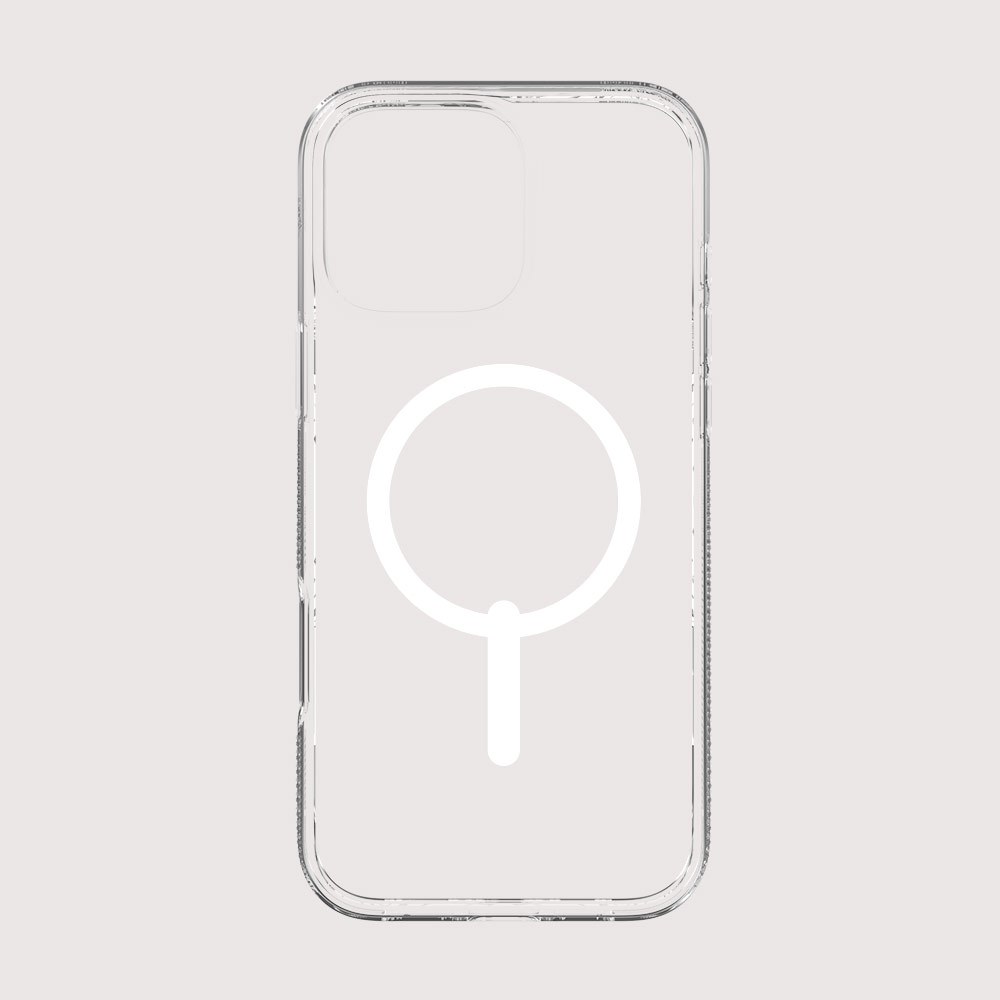 Picture of Apple iPhone 16 Pro 6.3 Case | Zagg Crystal Palace Snap Anti Yellow Magnetic Drop Protection Case for iPhone 16 Pro 6.3 (Clear)