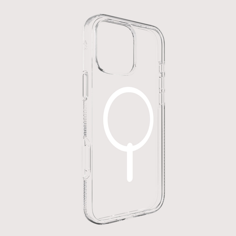 Picture of Apple iPhone 16 Pro 6.3 Case | Zagg Crystal Palace Snap Anti Yellow Magnetic Drop Protection Case for iPhone 16 Pro 6.3 (Clear)