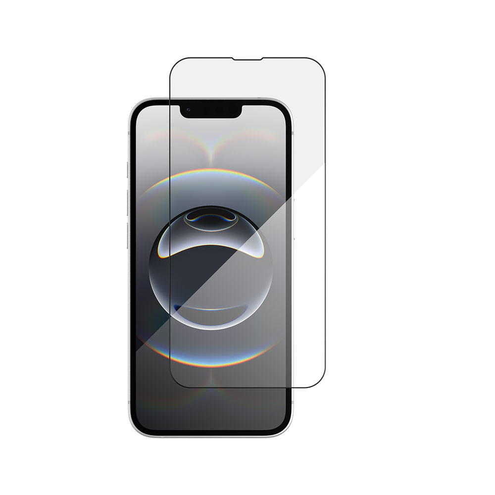 Picture of Apple iPhone 13 6.1 Screen Protector | Zagg iPhone 16e iPhone 14 iPhone 13 iPhone 13 Pro Tempered Glass Screen Protector Glass Plus Edge (Clear)