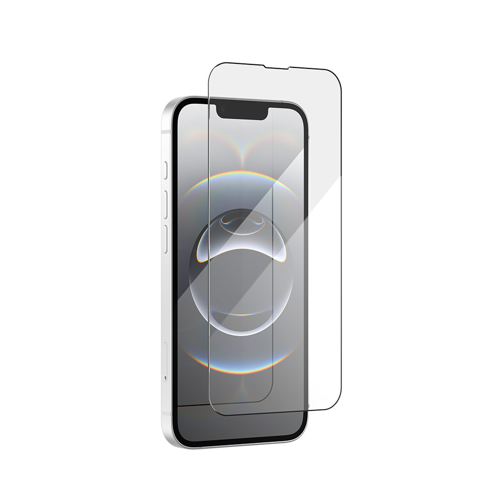 Picture of Apple iPhone 13 6.1 Screen Protector | Zagg iPhone 16e iPhone 14 iPhone 13 iPhone 13 Pro Tempered Glass Screen Protector Glass Plus Edge (Clear)