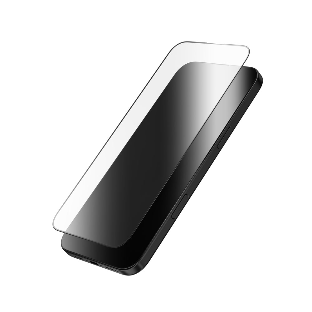 Picture of Apple iPhone 16 6.1 Screen Protector | Zagg Glass Plus Edge Tempered Glass Screen Protector with Easy Installation Tray for iPhone 16  6.1 (Clear)