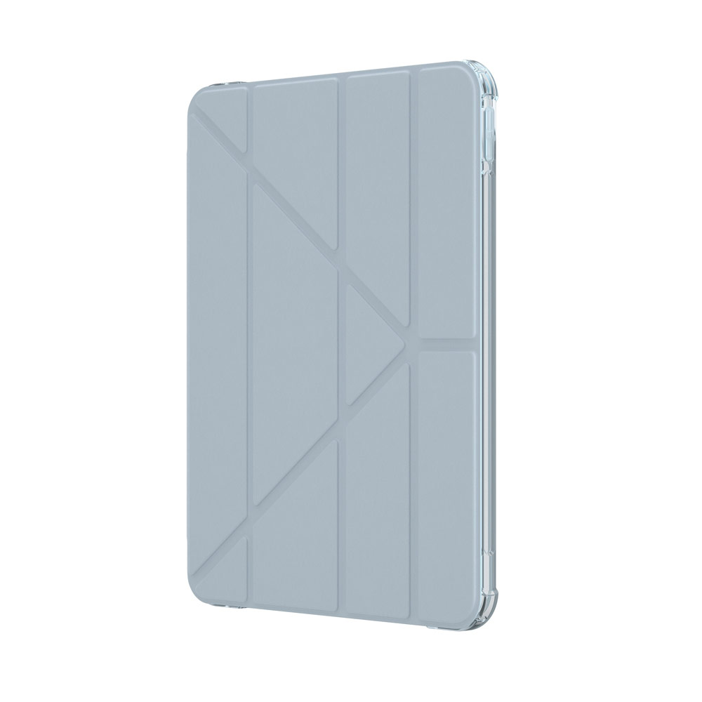 Picture of Apple iPad Air 13 M3 2025 Case | Zagg Hampton Folio Protection Flip Stand Case for iPad Air 13 M2 2024 M3 2025 (Light Blue)