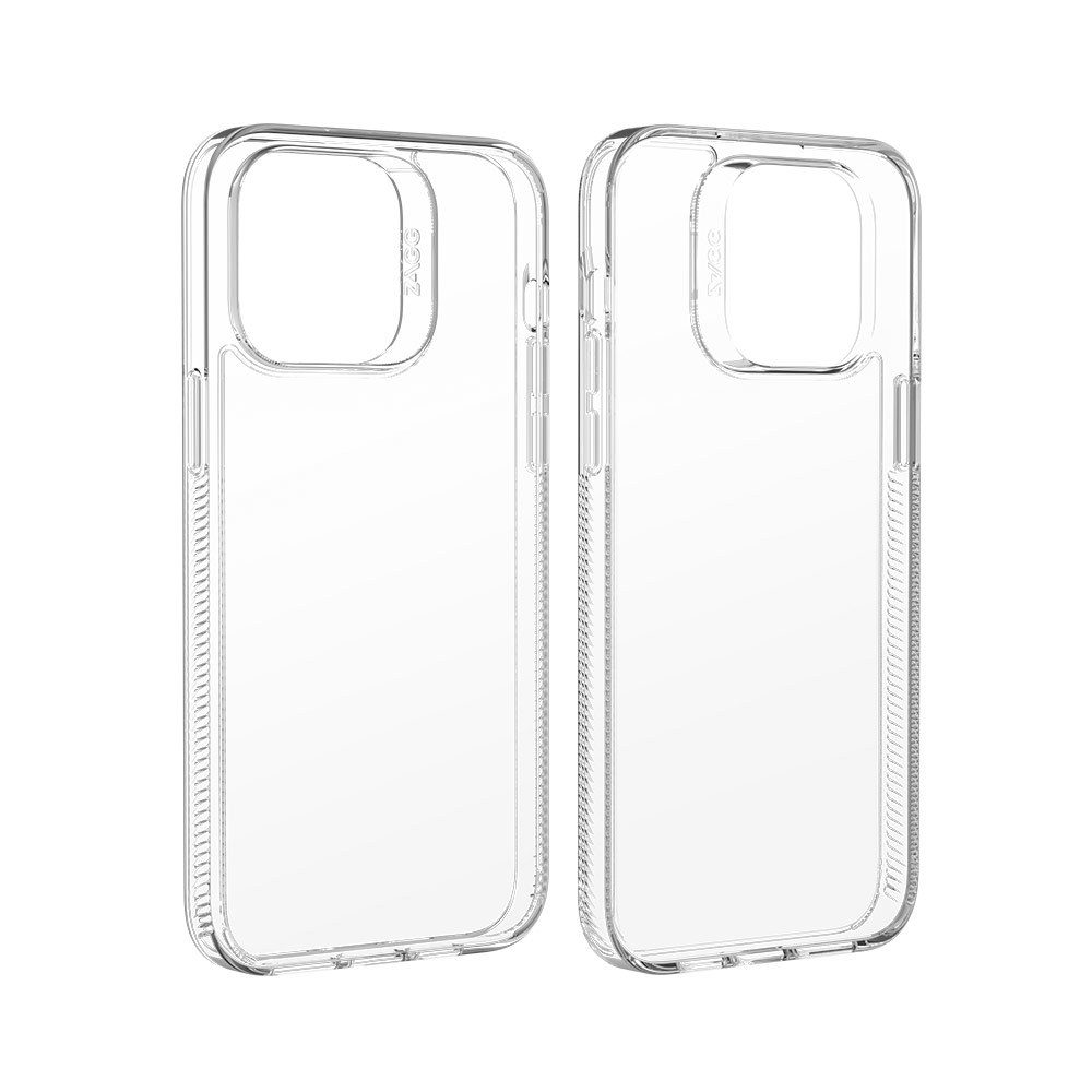 Picture of Apple iPhone 14 Plus 6.7 Case | Zagg Slim Improved Grip Drop Protection Case for iPhone 14 Plus 6.7 (Clear)