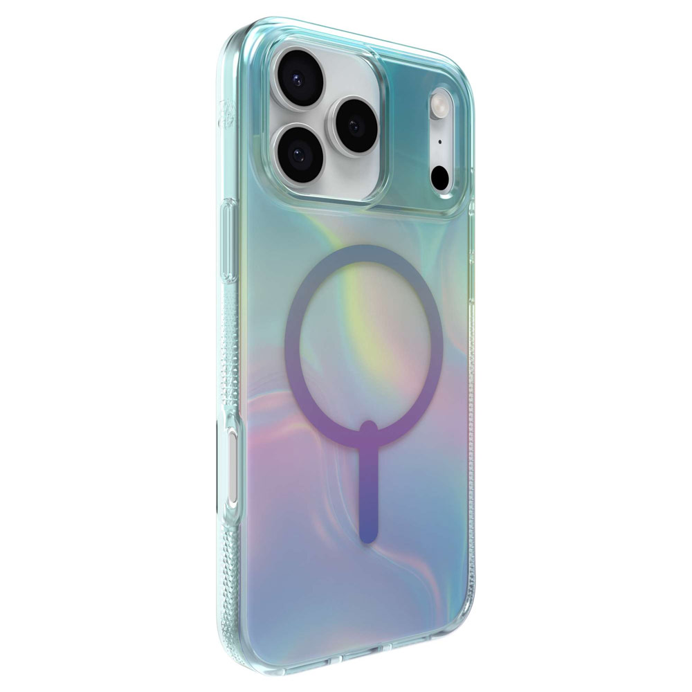 Picture of Apple iPhone 17 Pro Max 6.9 Case | Zagg Milan Snap Magnetic Drop Protection Case for iPhone 17 Pro Max 6.9 (Iridescent Light)